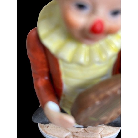 Vintage Unbranded Figurine Circus Clown Musicians Lot of 5 Made in Korea 6" Tall - Picture 7 of 8